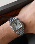 Cartier Santos White Medium WSSA0029